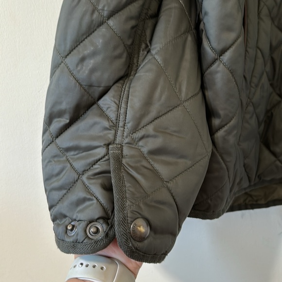 Polo Ralph Lauren Vintage Men’s Quilted Riding Barn Coat Bomber Full Zip Jacket - Picture 9 of 13